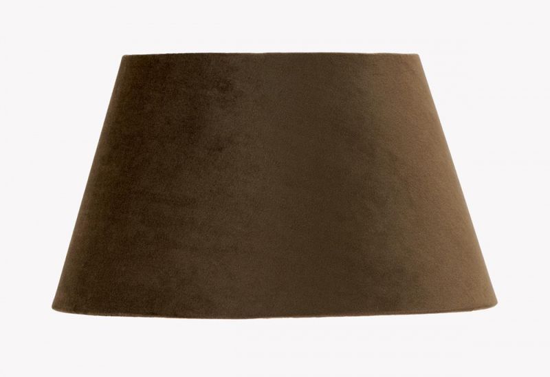 Lampeskjerm Savoy Brun 25 cm