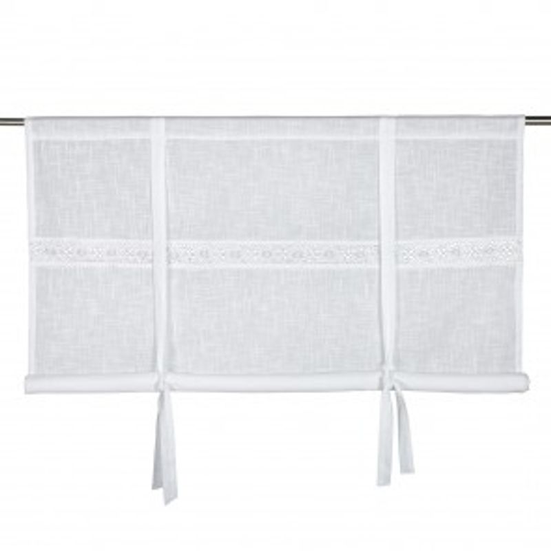 Sanna rollup hvit 120cm
