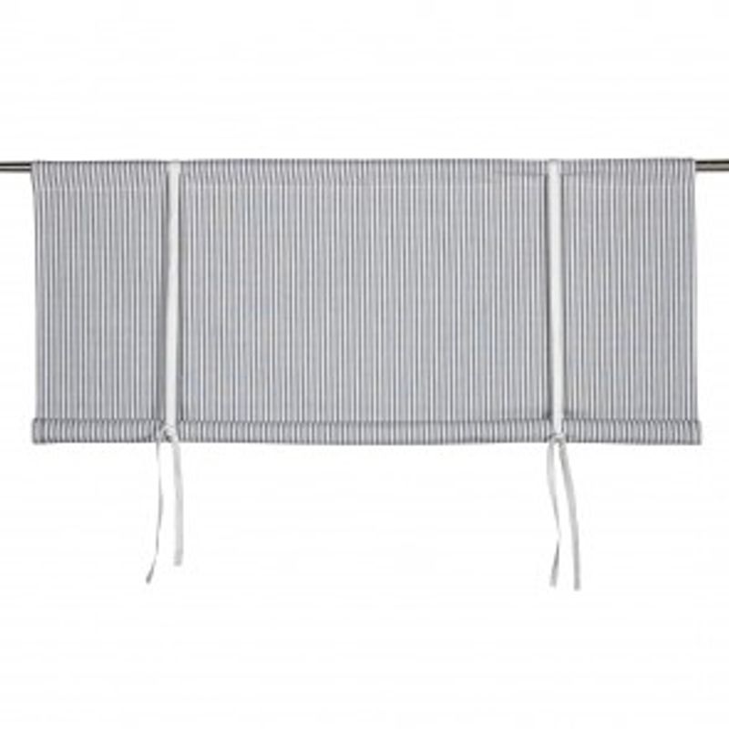 Oskar rollup grå/stripete 120cm