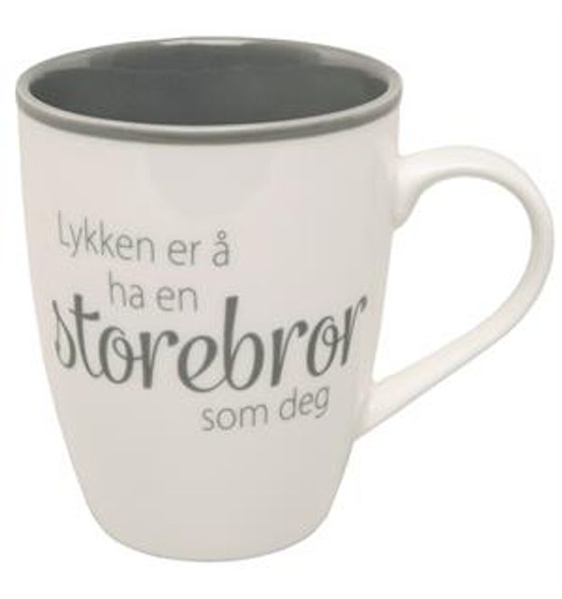 Hovedbilde Krus Lykken....Storebror hvit ...