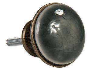 Bilde av Knott Gr/antikk 3x2,2 cm