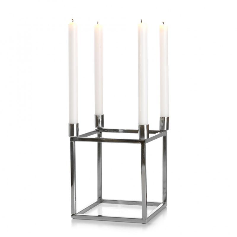 Adventstake Sølv H 22,5 cm