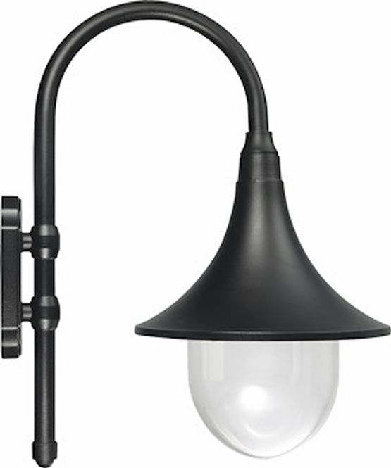 Hovedbilde Vegglampe Italy Sort 450x375 ...