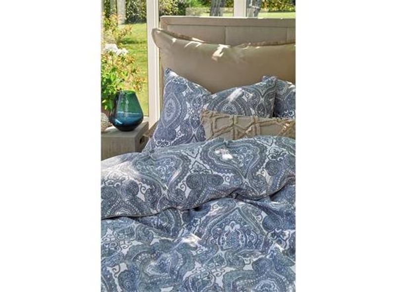 Halvor Bakke Bedward sengesett 140x220/50x70 Blå / Celestial blu
