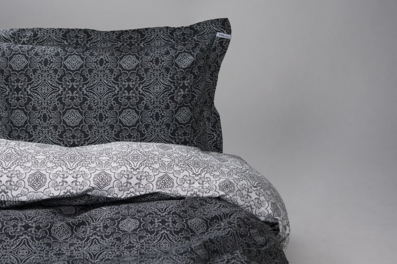 Alva sengesett Høie, satin, 140x200cm