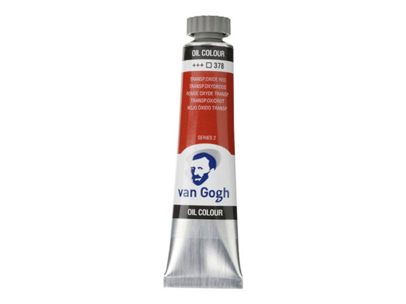 Van Gogh oljef 20ml 378 Transparent oxyde red