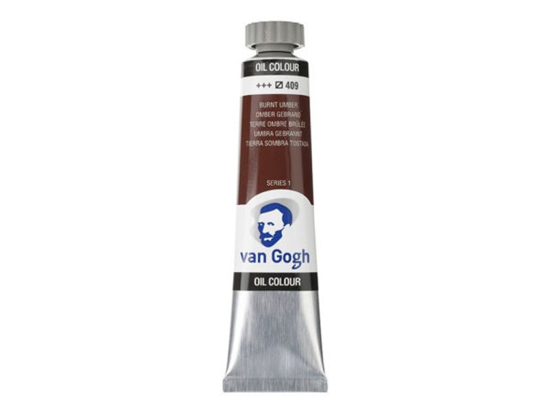 Van Gogh oljef 20 ml 409 Burnt umber