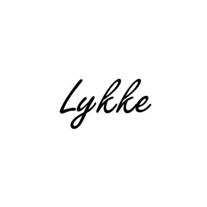 Hovedbilde Wallstickers/Veggord Lykke ...