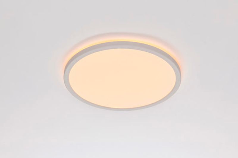 Plafond Nika Hvit IP54 3-steps dimmer D 30 cm