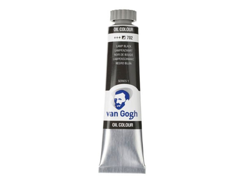 Van gogh oljef 20 ml 702 Lamp black