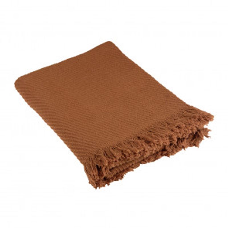 Pledd Cognac 130x170