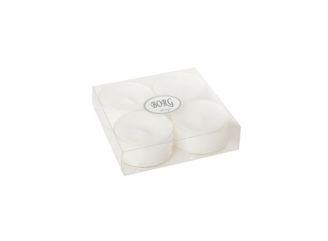 Hovedbilde Telys Maxi 10 T 4 pk Hvit