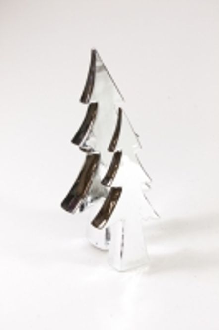 Hovedbilde Juletre sølv 23cm