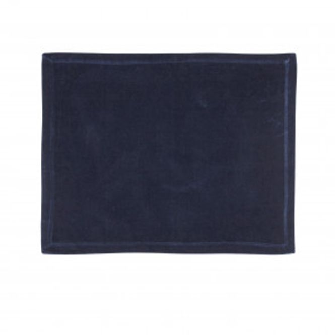 Hovedbilde Bordbrikke  Velur Navy 35x440 ...