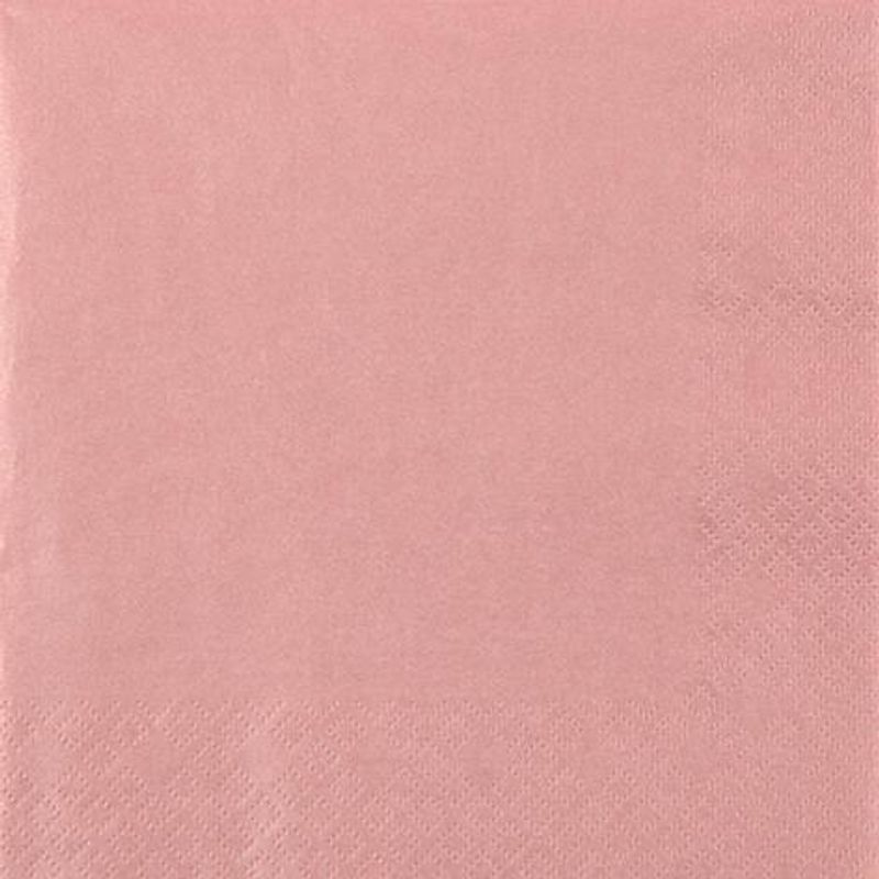 Serviett gammel rosa/perlemoreffekt