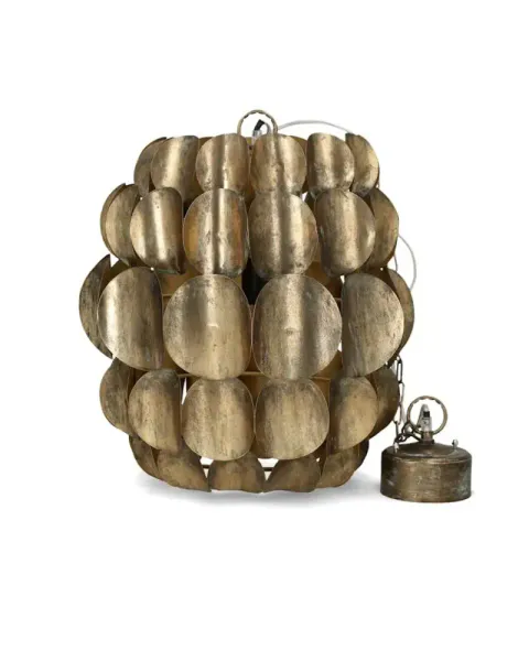 Taklampe vincent ant metall H 44 D 42 cm