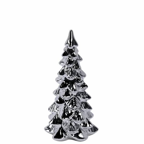 Juletre sølv H 18,5 cm