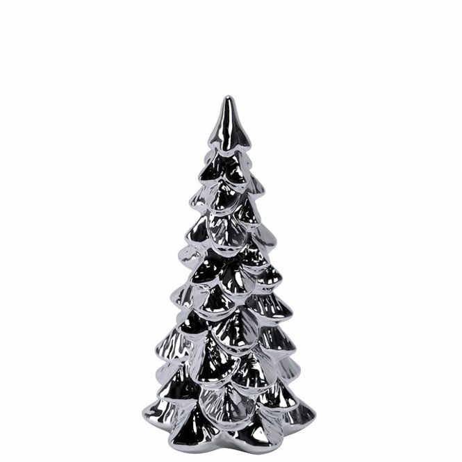 Hovedbilde Juletre sølv H 18,5 cm