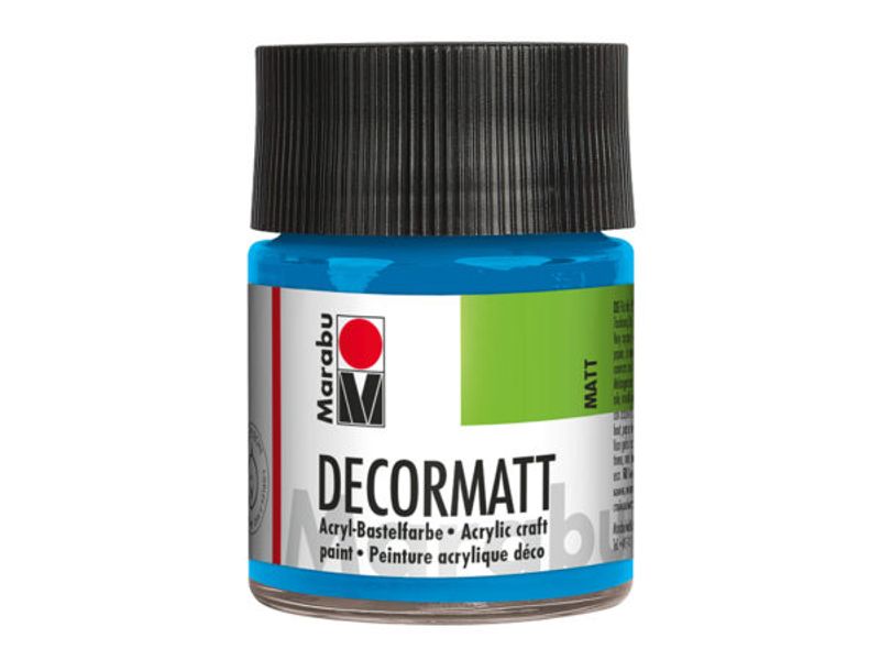 Marabu Decormatt 50ml  095 Asurblå
