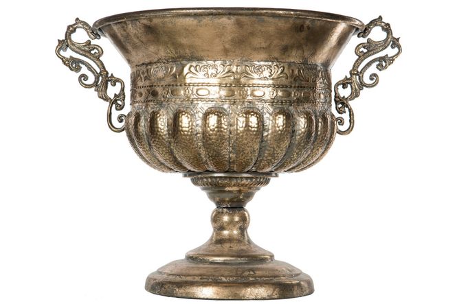 Hovedbilde Blomsterpotte pokal g brun ...