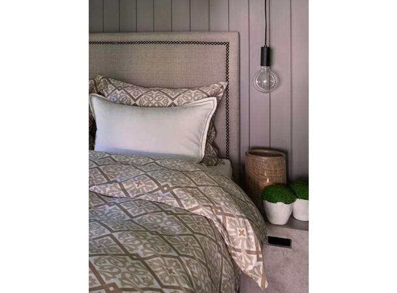 Halvor Bakke sengesett Vrengen 140x220/50x70 Beige / Pure cashme