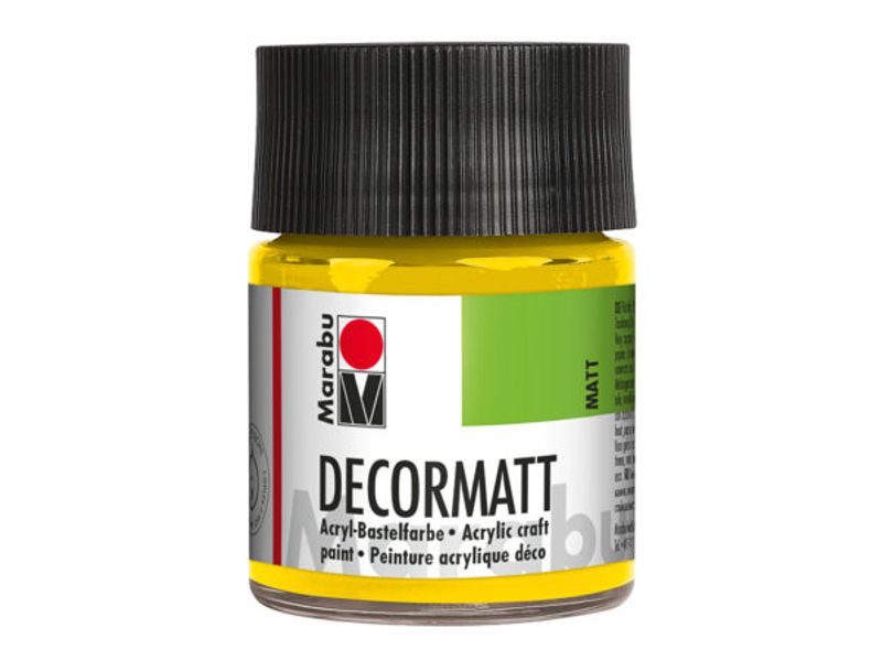 Marabu Decormatt 50ml  019 Gul