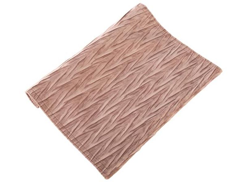 Bordbrikke aks velur støvrosa 33x45cm