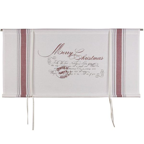 Rollup Santa hvit 140x120