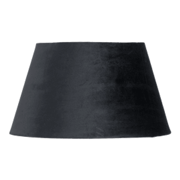 Lampeskjerm Savoy svart 20 cm