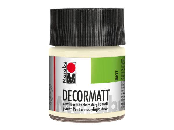 Marabu Decormatt 50ml – 271 Elfenbenshvit