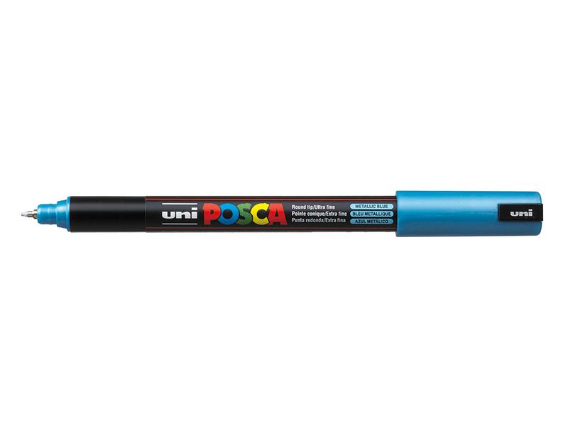 Uni POSCA PC-1MR  Ultra-Fine 0,7mm  M33 Metallic Blue Pa