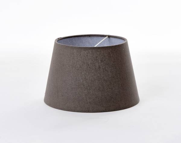 Lampeskjerm stella 17 cm klipp grå