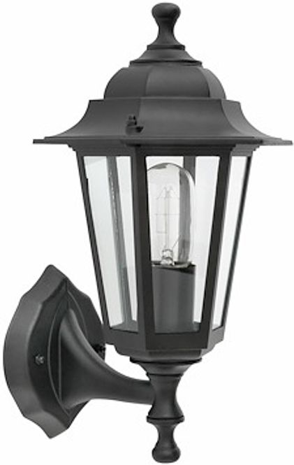 Hovedbilde Vegglampe Idefjord Svart ...