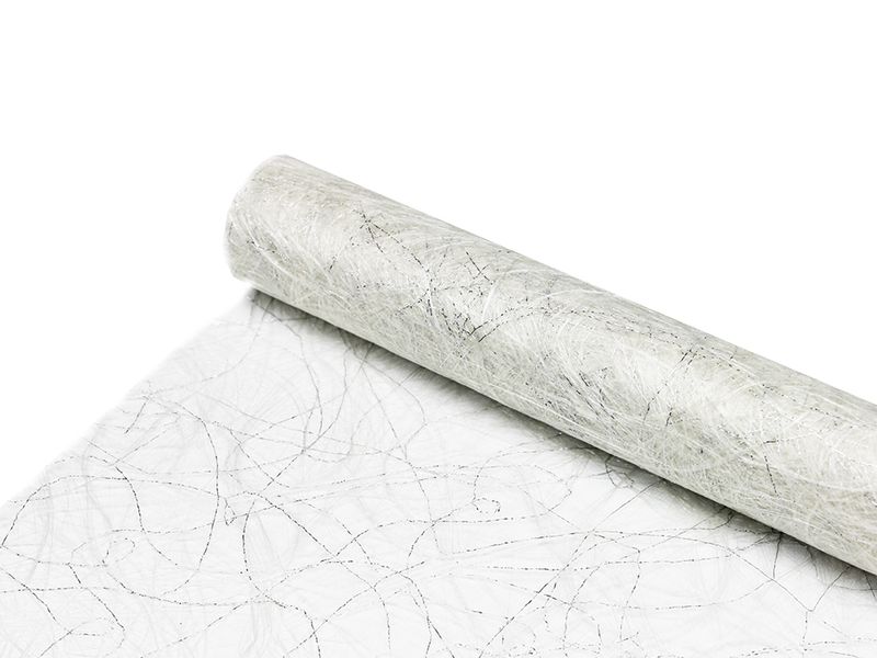 Englevev Sizoweb de Luxe 30cm x 25m  0014 Sølv