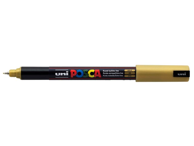 Uni POSCA PC-1MR  Ultra-Fine 0,7mm  25 Gold