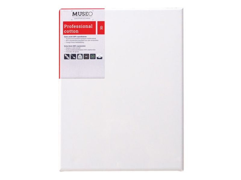 Museo Lerret CX Bomull 3D 41mm-40x50cm