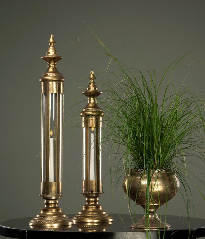 Lykta Tower Guld 86 cm