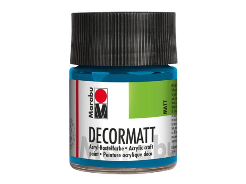 Marabu Decormatt 50ml  056 Cyan