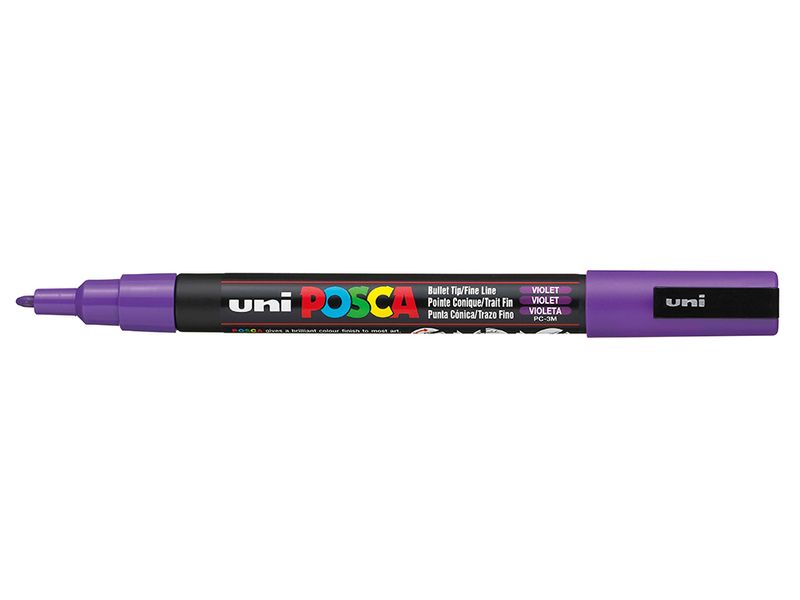 Uni POSCA PC-3M  Fine 0,9-1,3mm  12 Violet