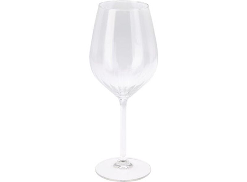 Vinglass stripet glass 6x23 cm 4 pk